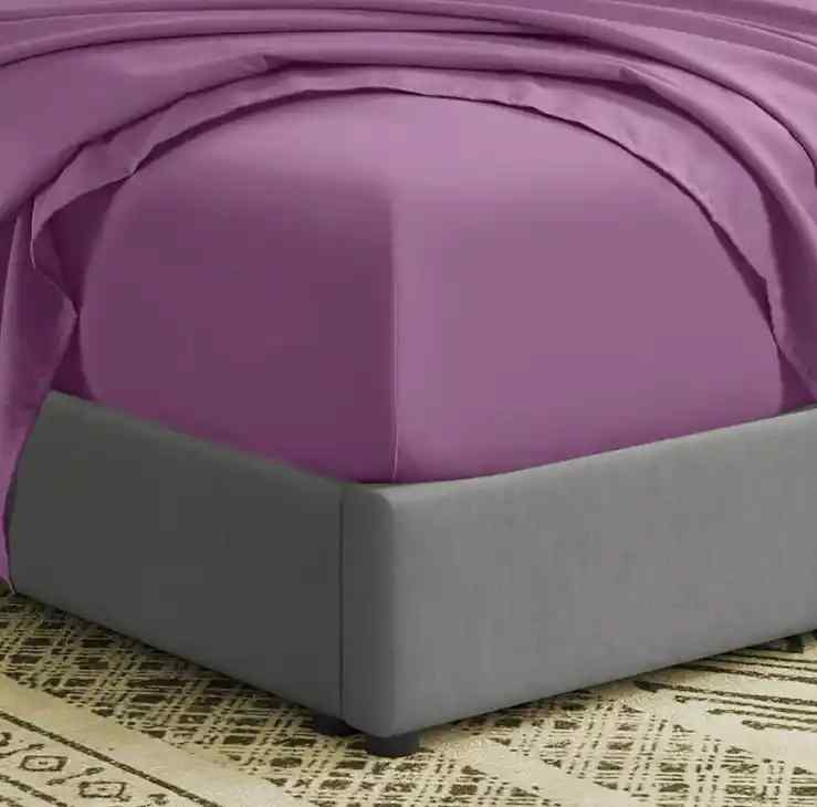 3 Pcs Fitted Sheet Set-Purple