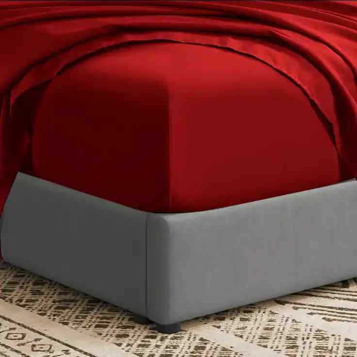 3 Pcs Fitted Sheet Set-Red