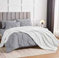 White Fluffy Sherpa Blanket