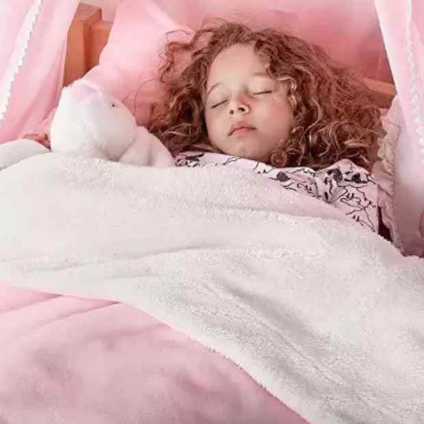 Pink Fluffy Sherpa Blanket