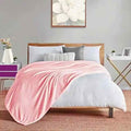 Pink Fleece Throw Blanket
