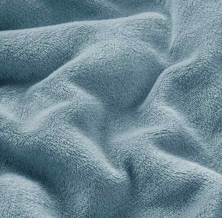 Teal Sherpa Throw Blanket